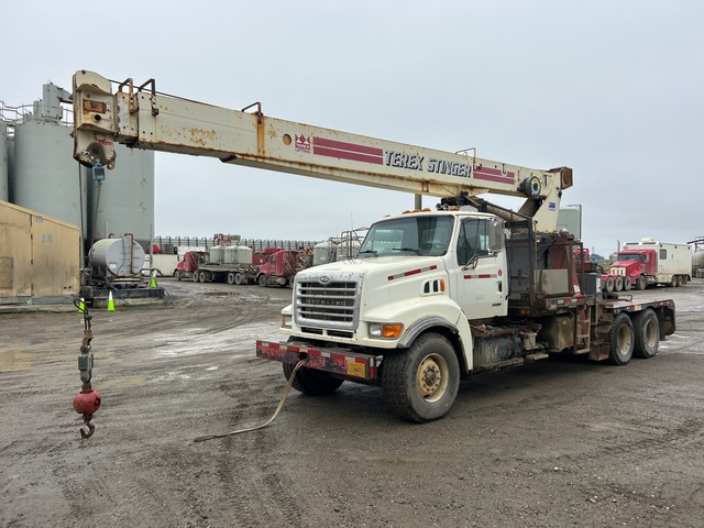 Terex BT3874 3800 lb Straight Boom on 2001 Sterling LT9500 6x4 Boom Truck