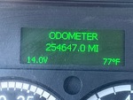 General Appearance with Hour Meter / Odometer