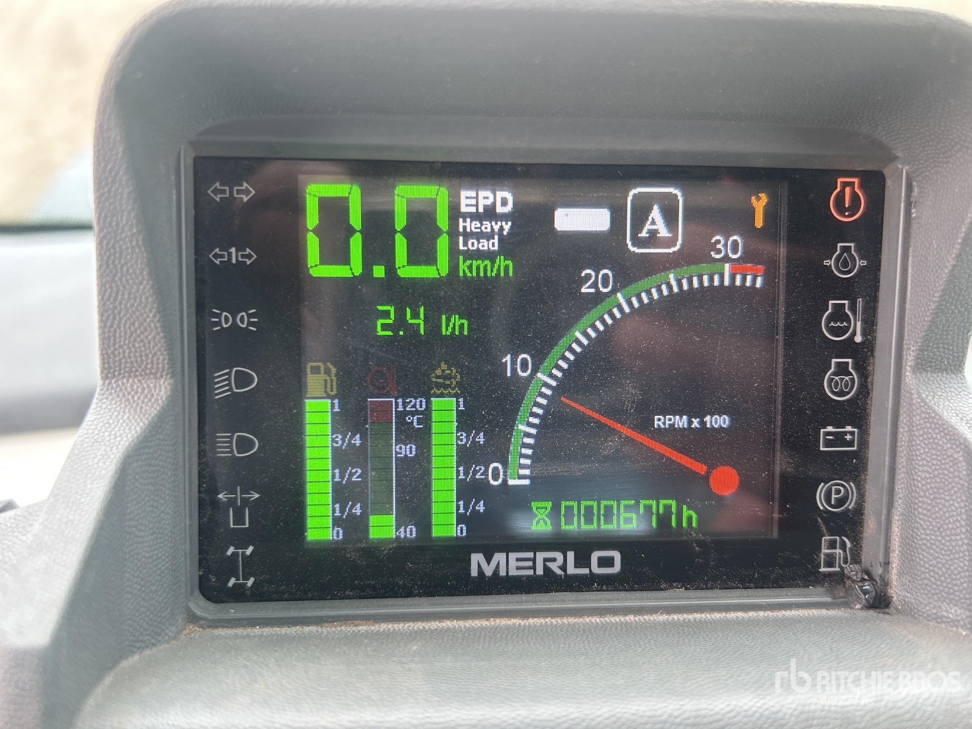 General Appearance with Hour Meter / Odometer