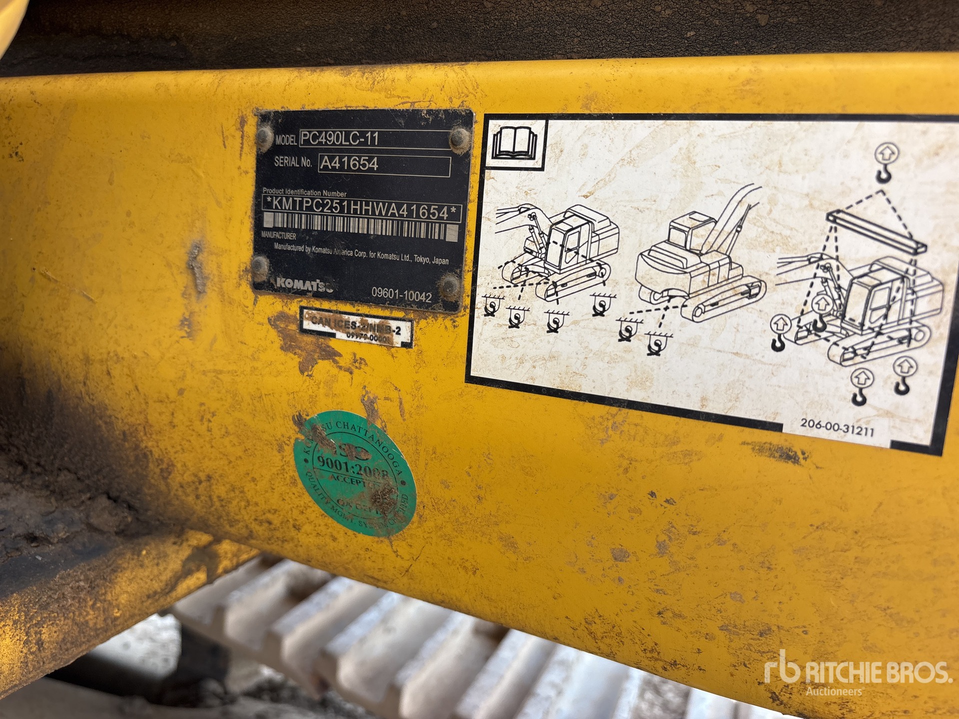 EXCAVADORA 2017 KOMATSU PC490LC11