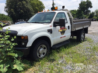 2008 Ford F-350 Super Duty Flatbed Dump Truck