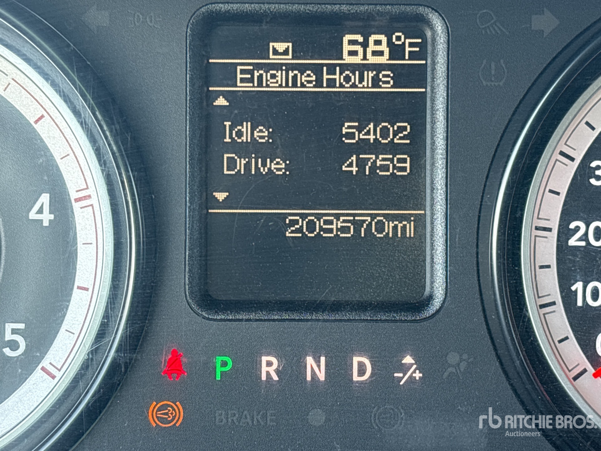 General Appearance with Hour Meter / Odometer