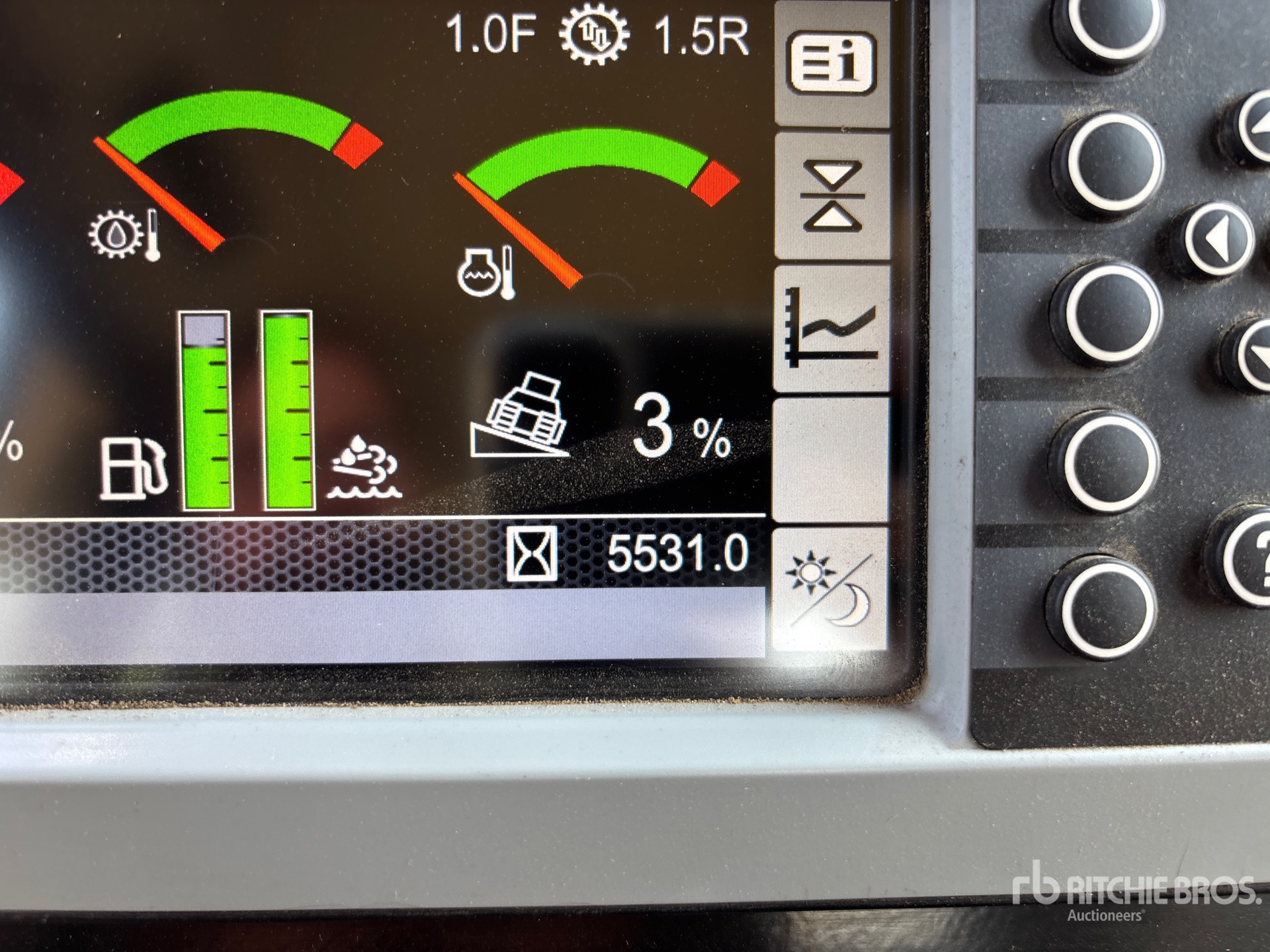 General Appearance with Hour Meter / Odometer