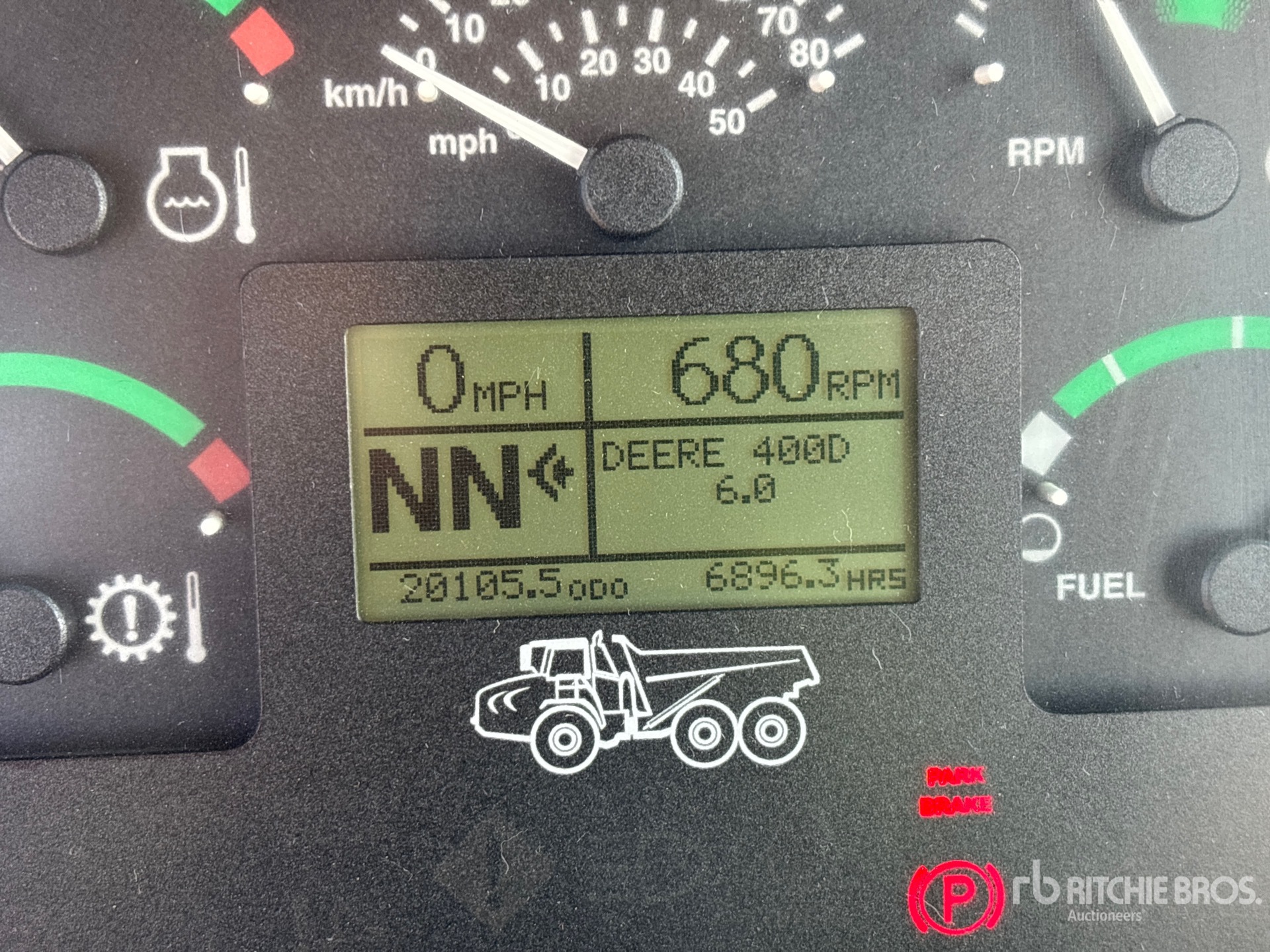 General Appearance with Hour Meter / Odometer