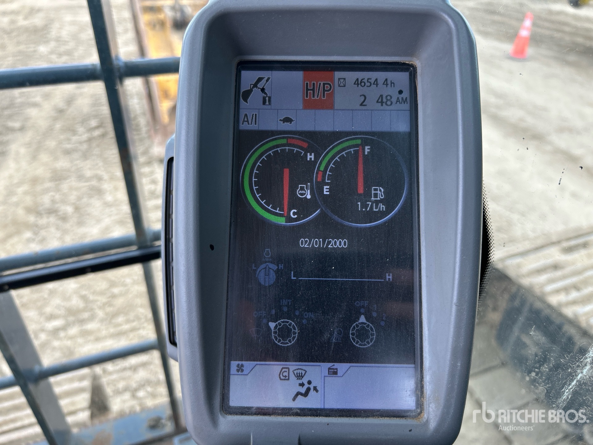 General Appearance with Hour Meter / Odometer