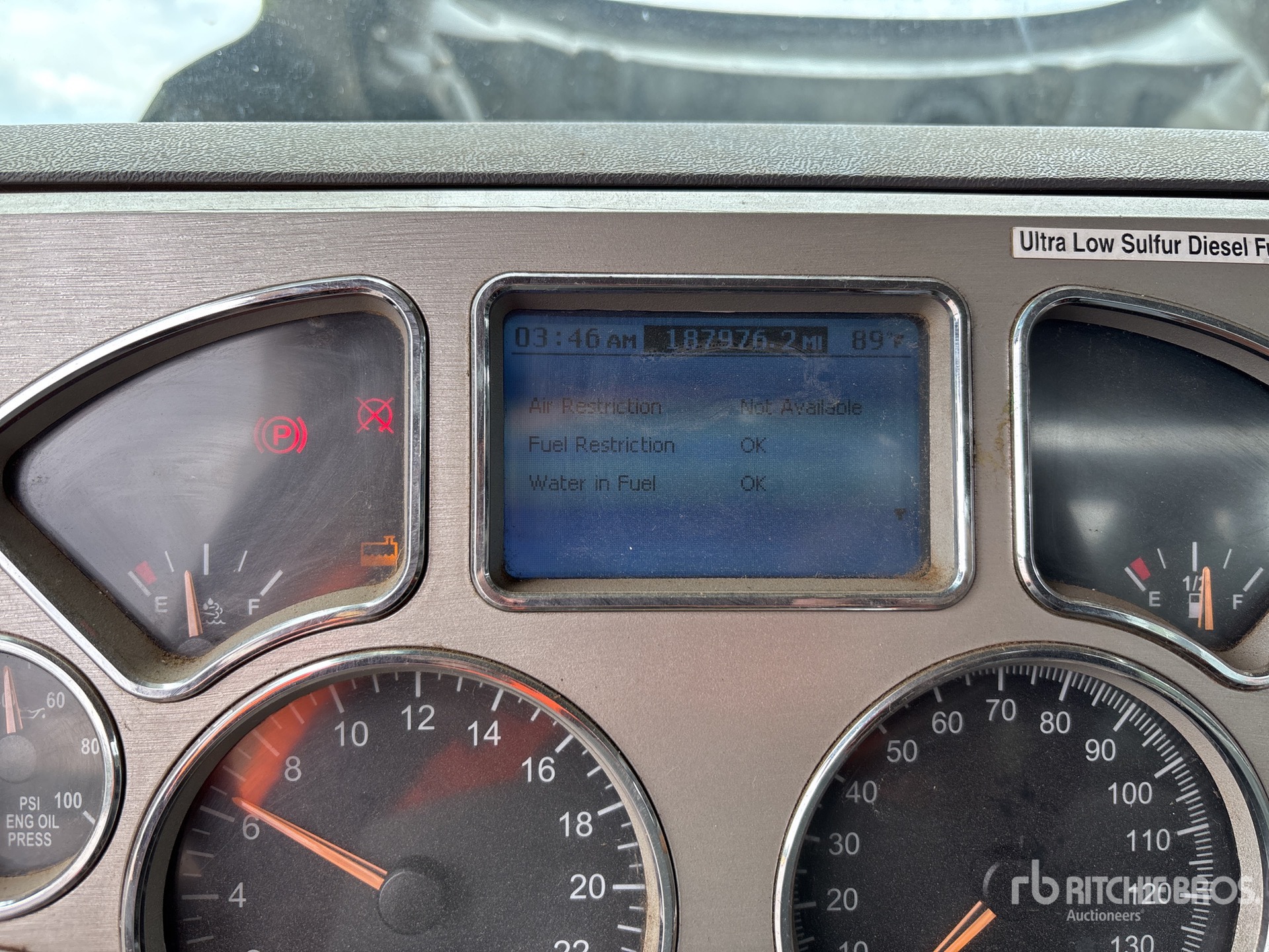 General Appearance with Hour Meter / Odometer