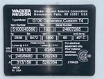General Appearance with Unit Serial Number