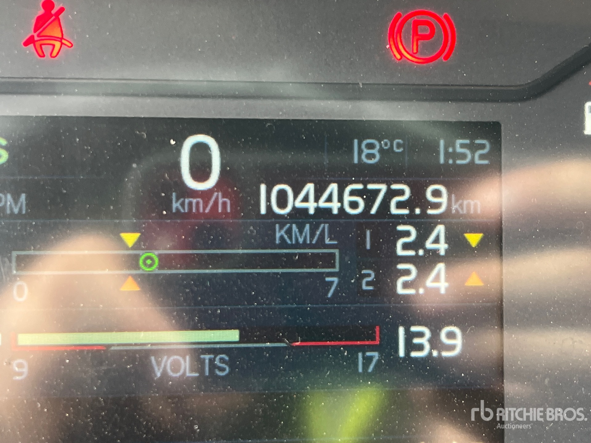 General Appearance with Hour Meter / Odometer