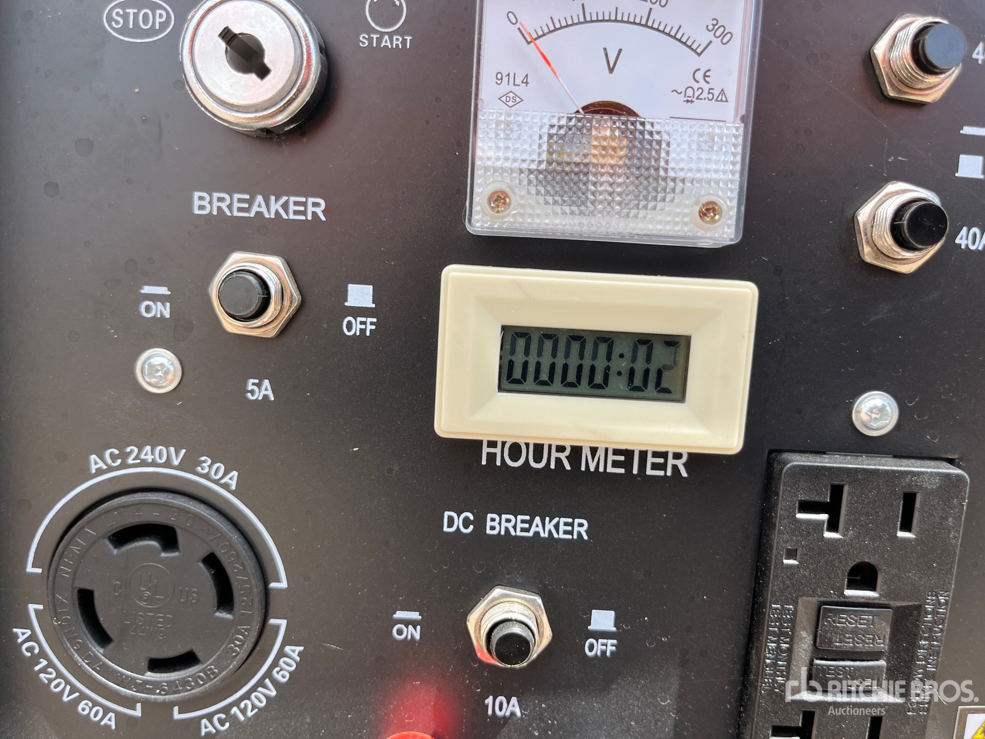 General Appearance with Hour Meter / Odometer
