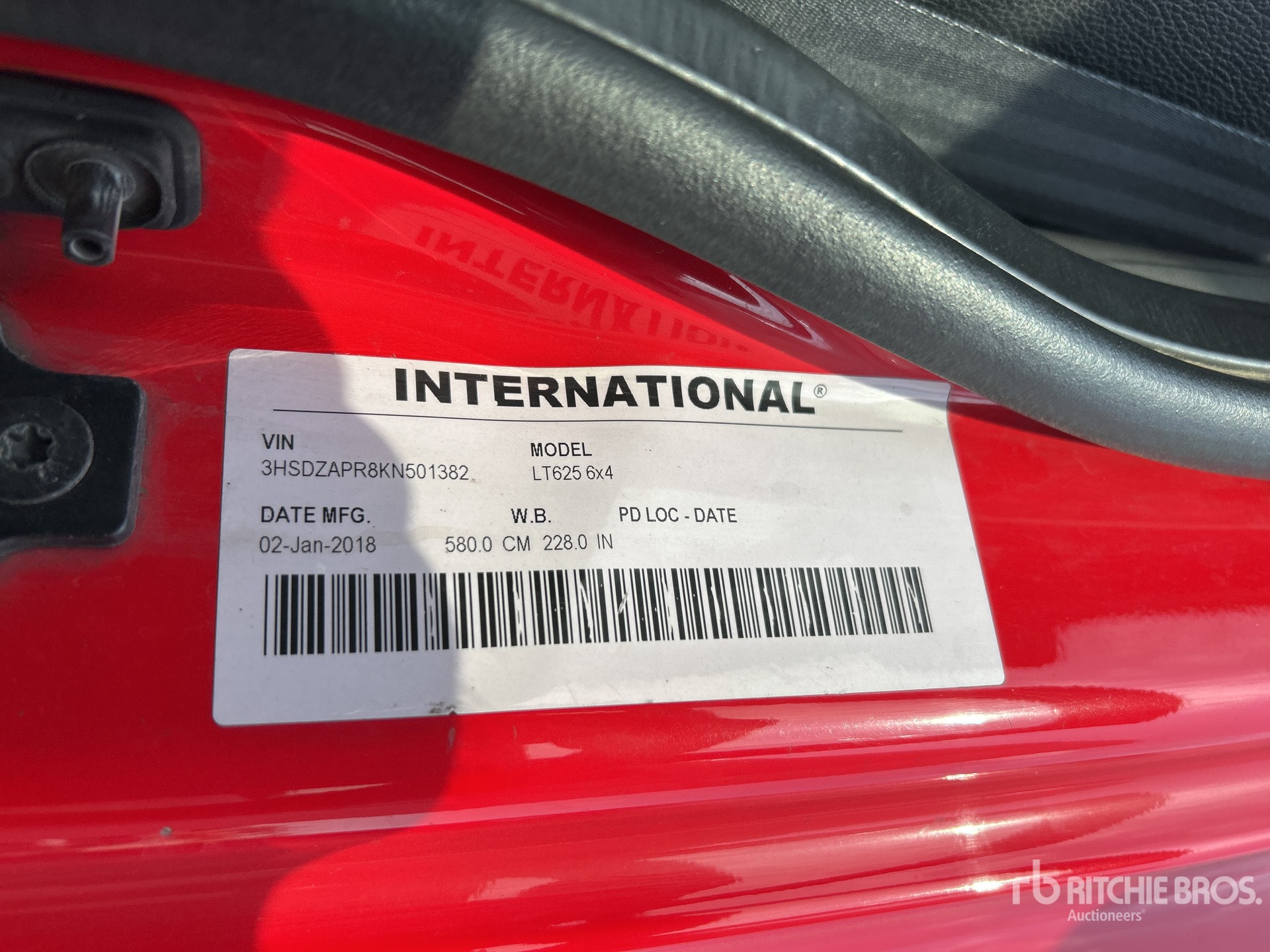 General Appearance with Numéro de série/Numéro d'identification du véhicule automobile