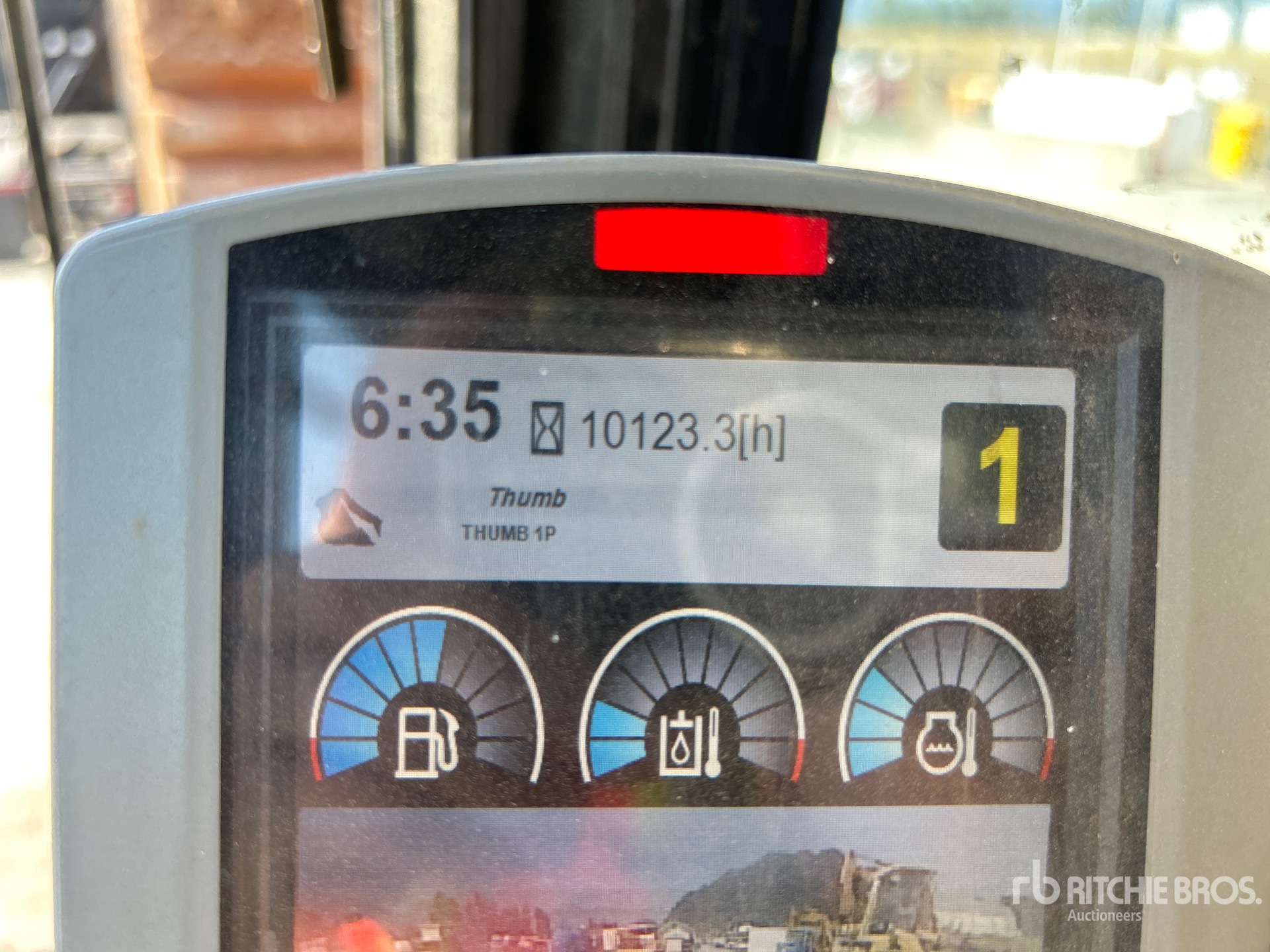 General Appearance with Hour Meter / Odometer