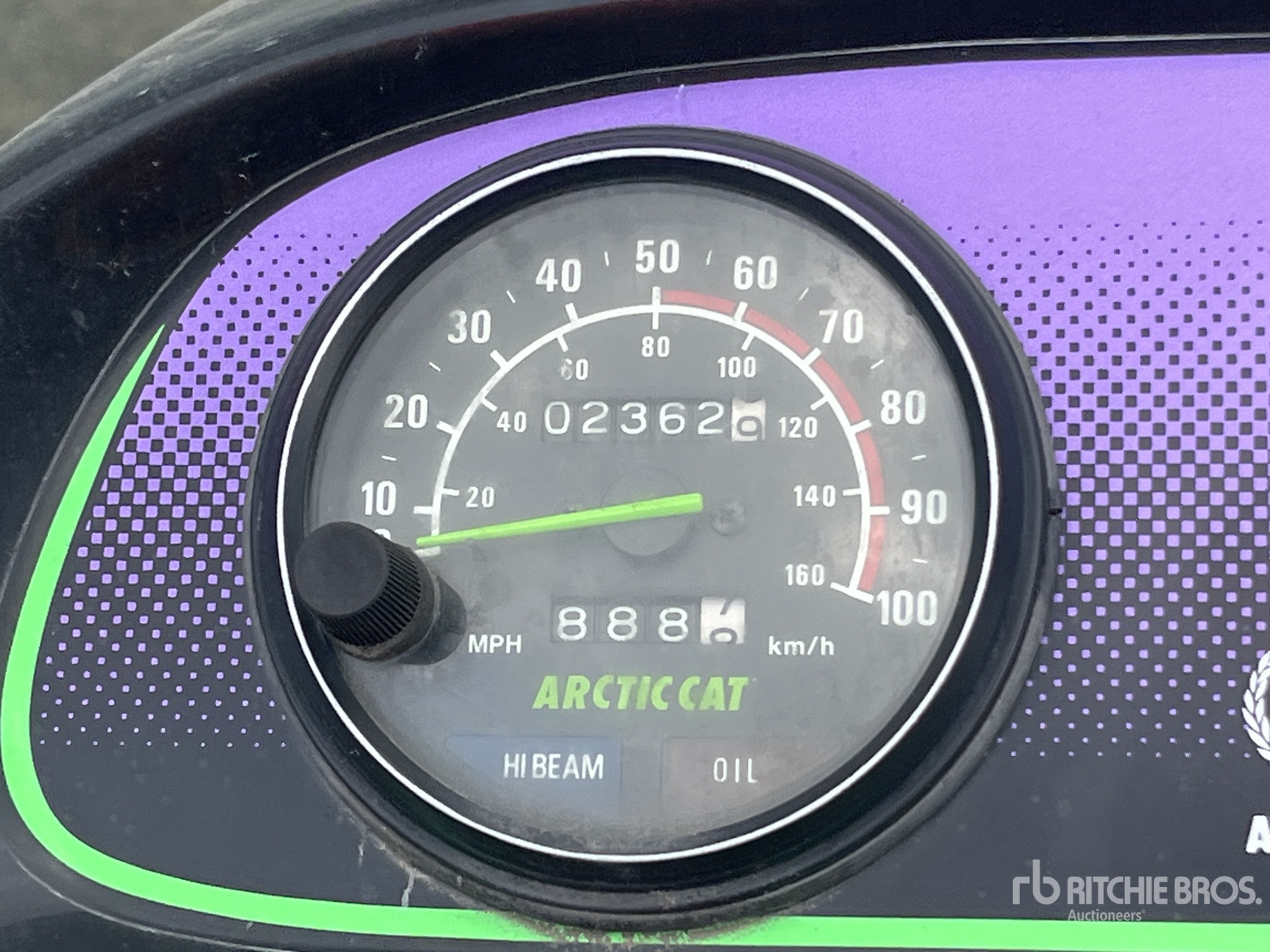 General Appearance with Hour Meter / Odometer