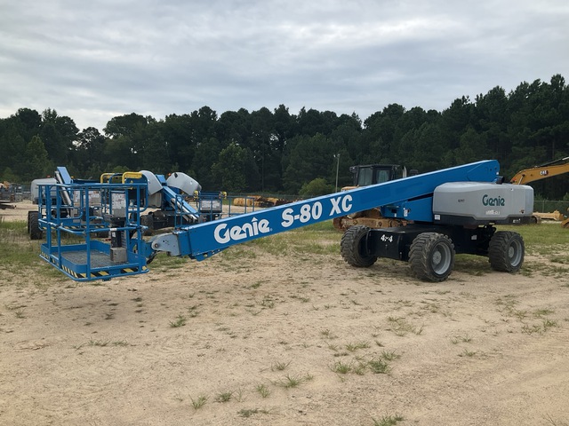 2019 Genie S-80 4WD Diesel Telescopic Boom Lift