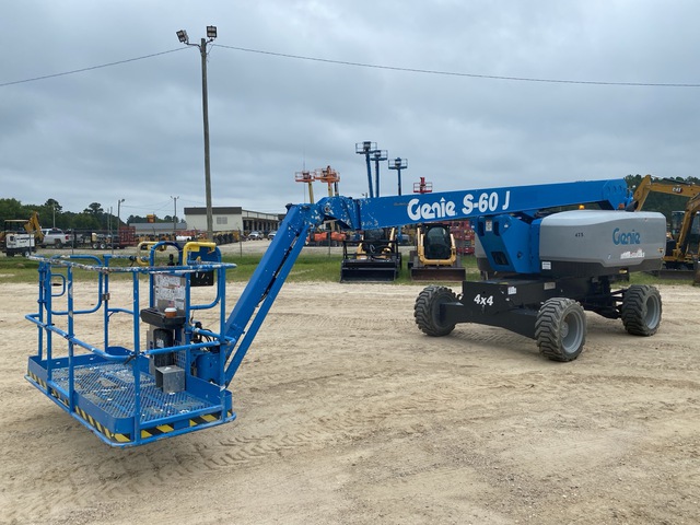 2022 Genie S-60J 4WD Diesel Articulating Boom Lift