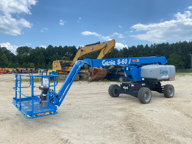 2022 Genie S-60J 4WD Diesel Articulating Boom Lift
