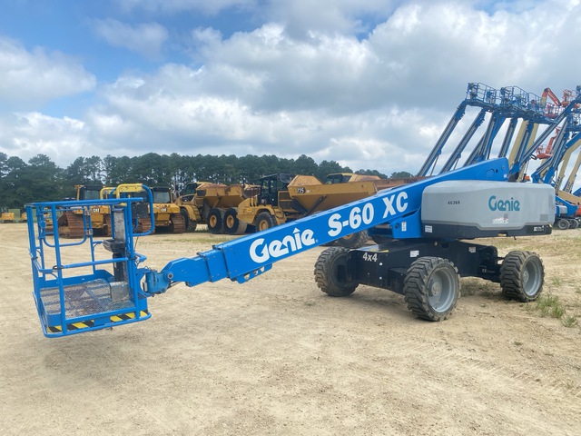 2020 Genie S-60XC 4WD Diesel Telescopic Boom Lift