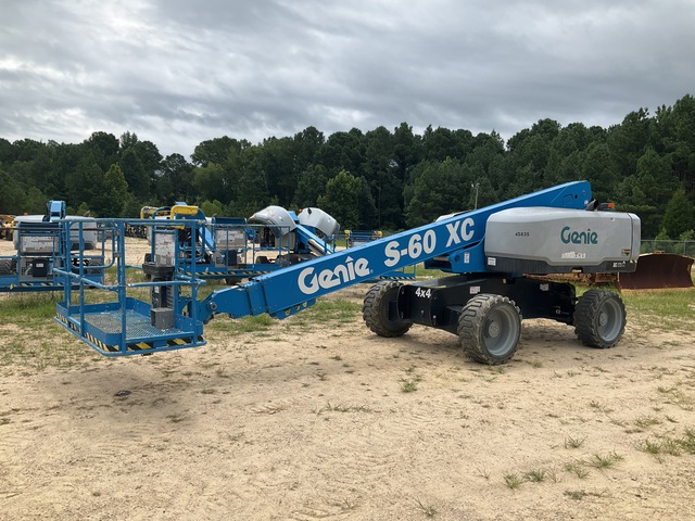 2019 Genie S-60XC 4WD Diesel Telescopic Boom Lift