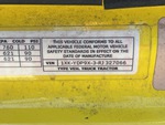 General Appearance with Second Serial Number/VIN Photo