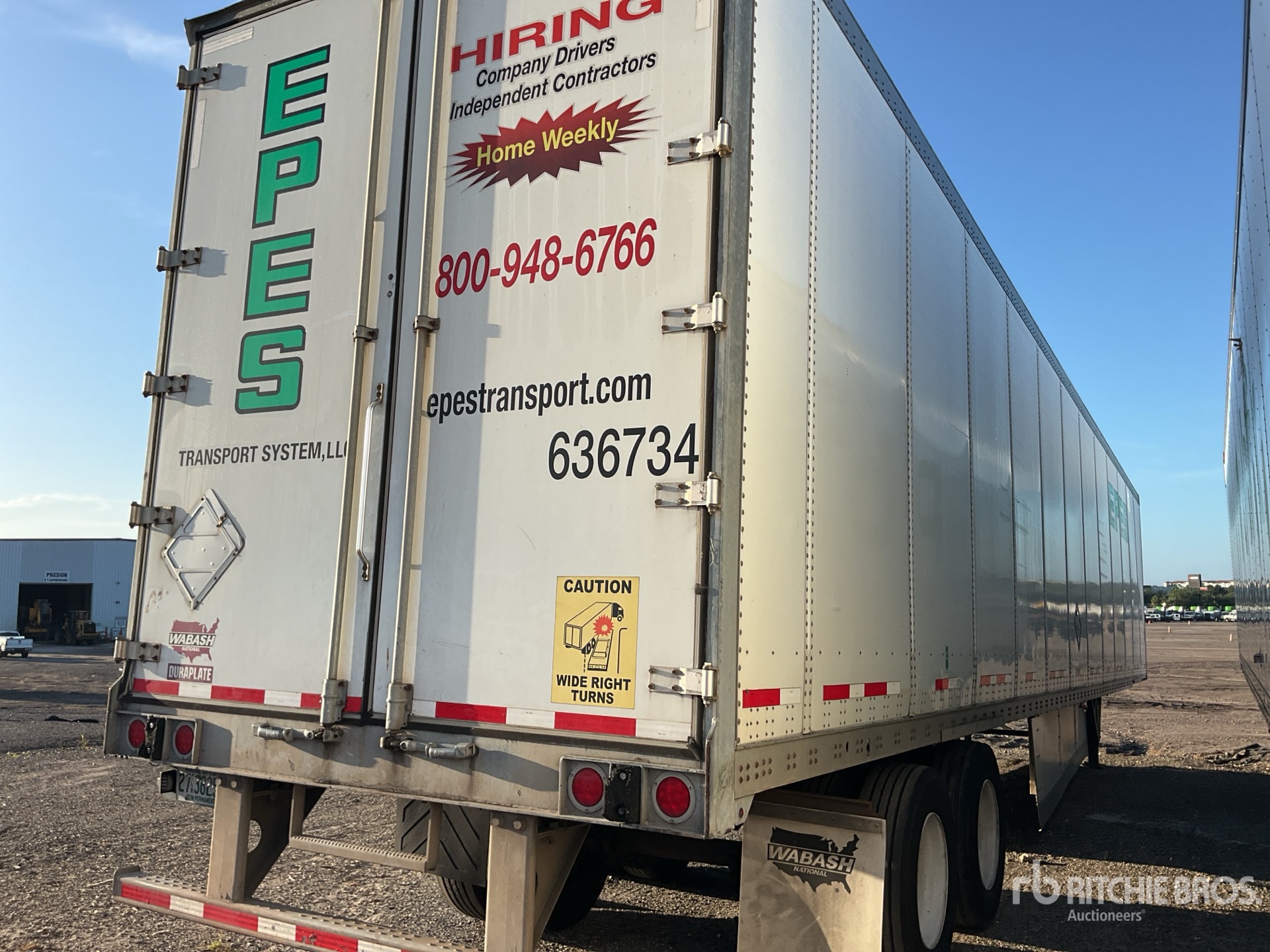 General Appearance with Picture, Right Rear Corner