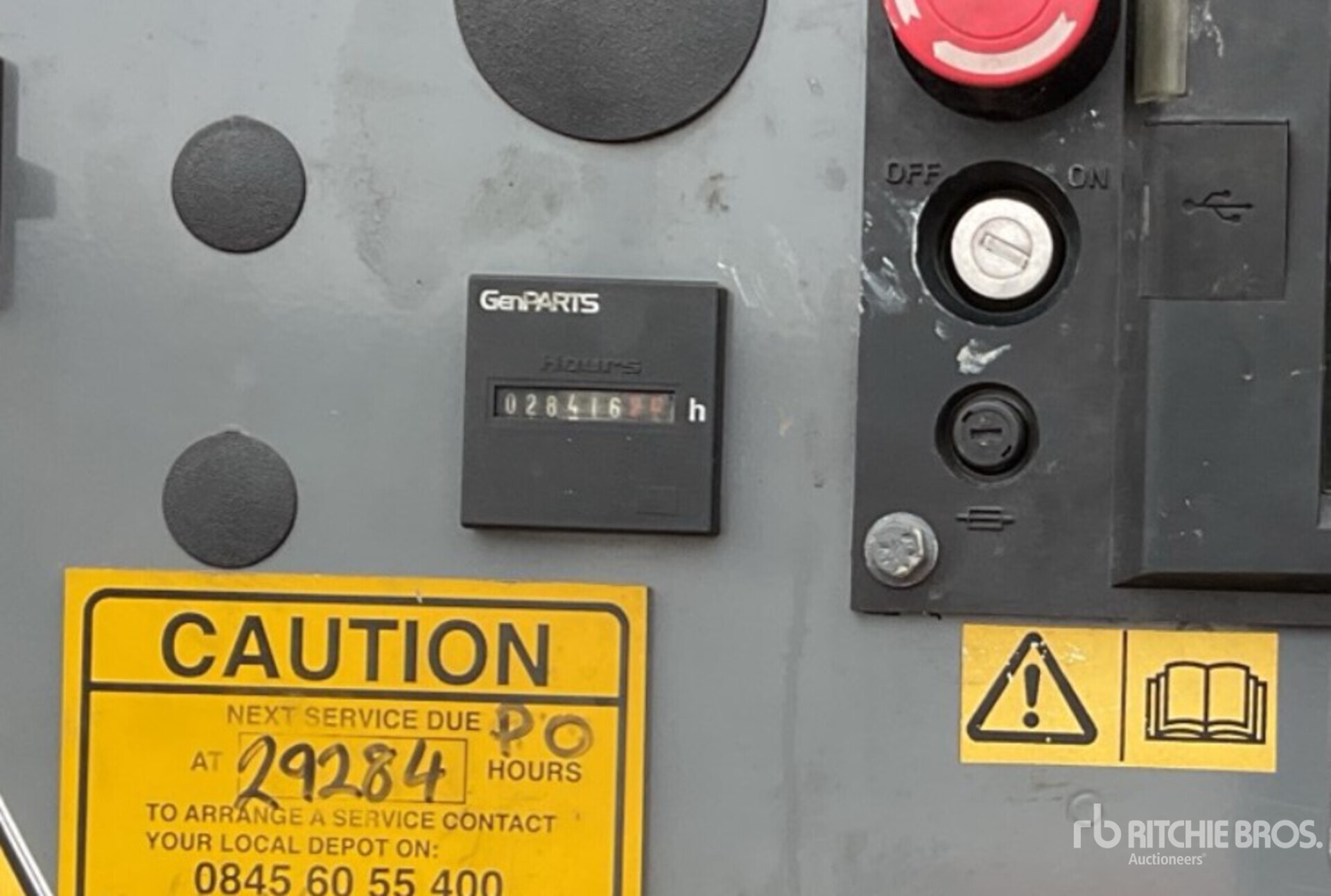 General Appearance with Hour Meter / Odometer