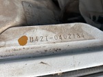 General Appearance with Numéro de série/Numéro d'identification du véhicule automobile