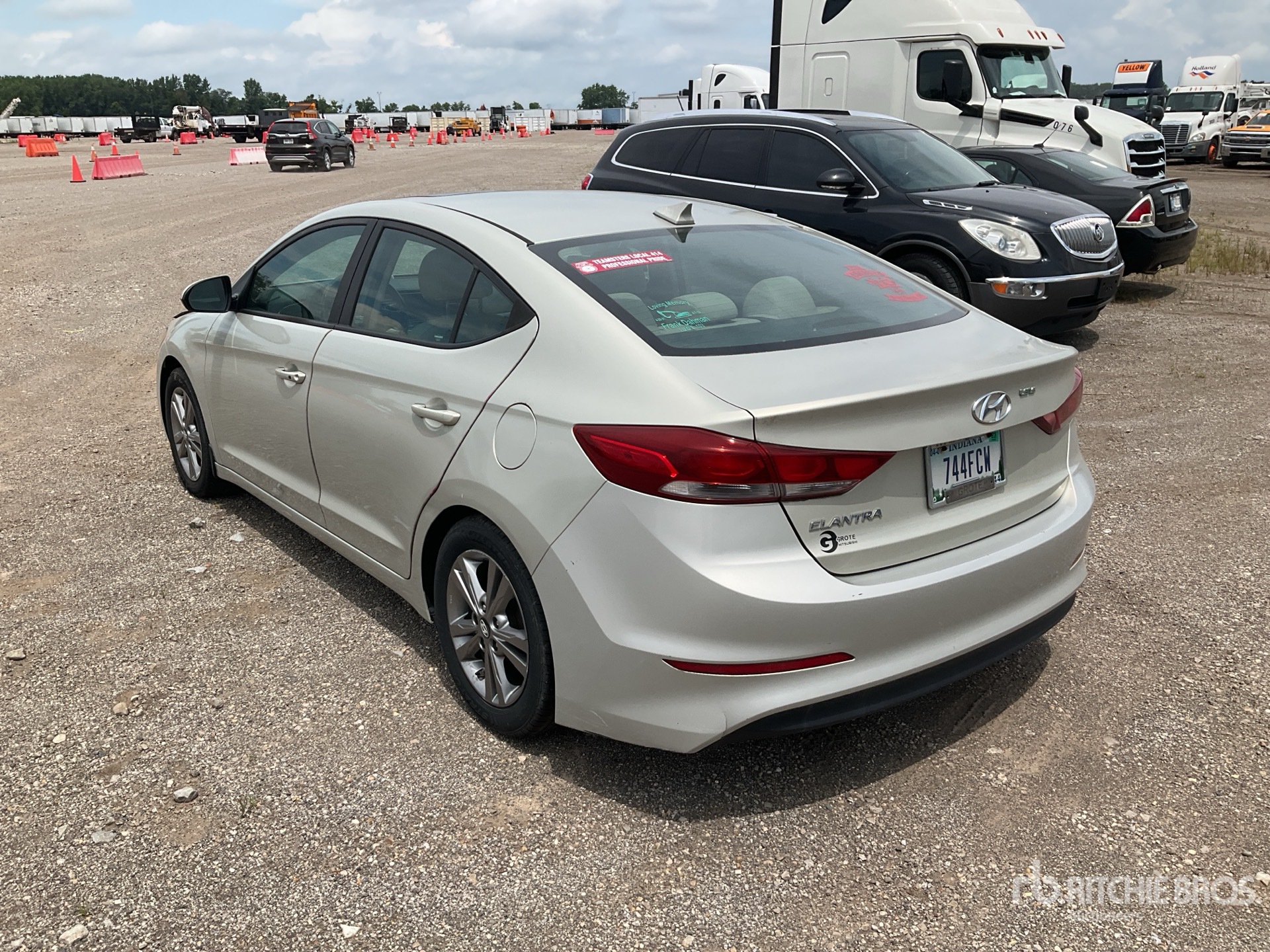 General Appearance with Picture, Left Rear Corner