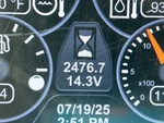 General Appearance with Hour Meter / Odometer