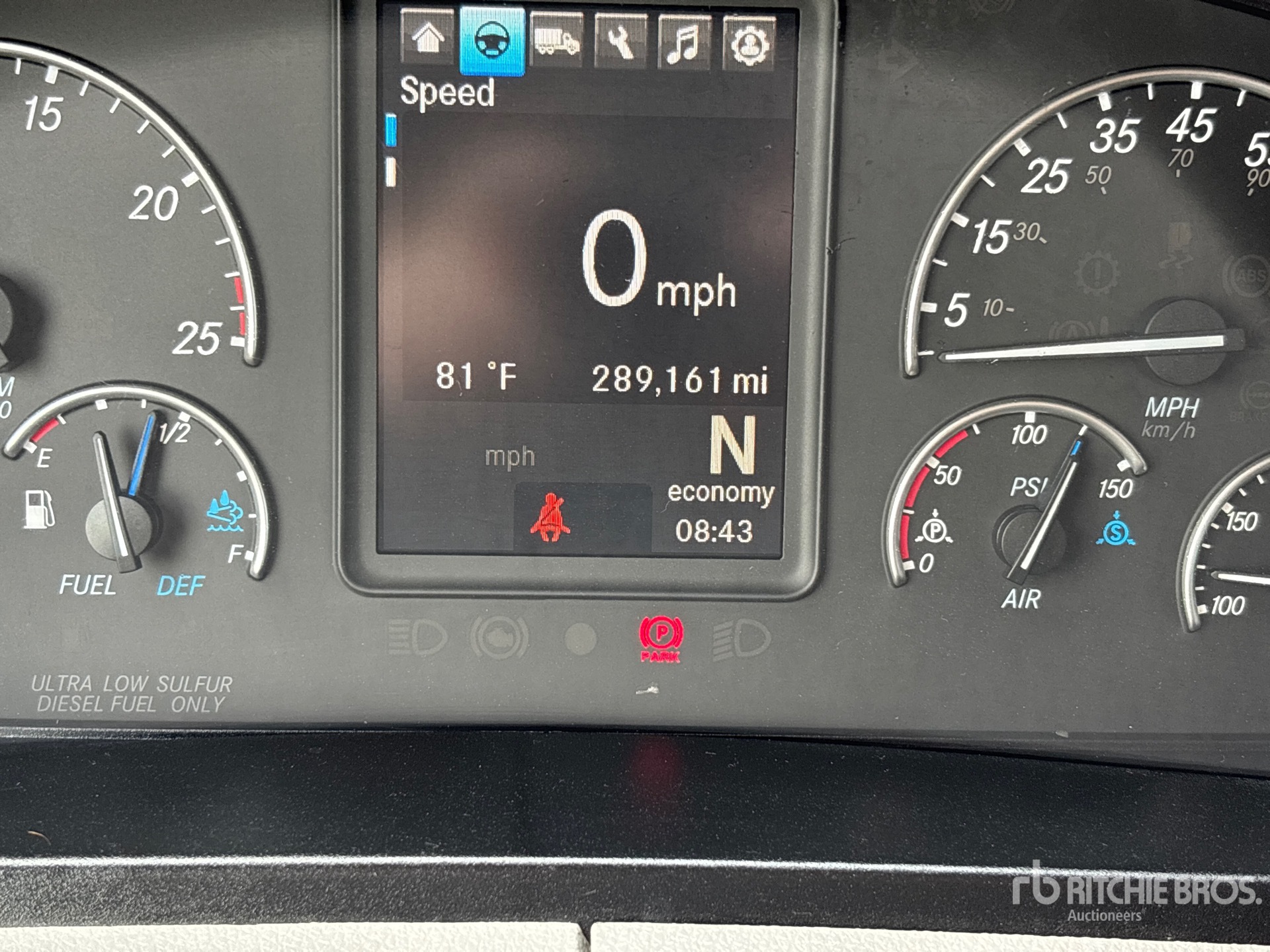 General Appearance with Hour Meter / Odometer