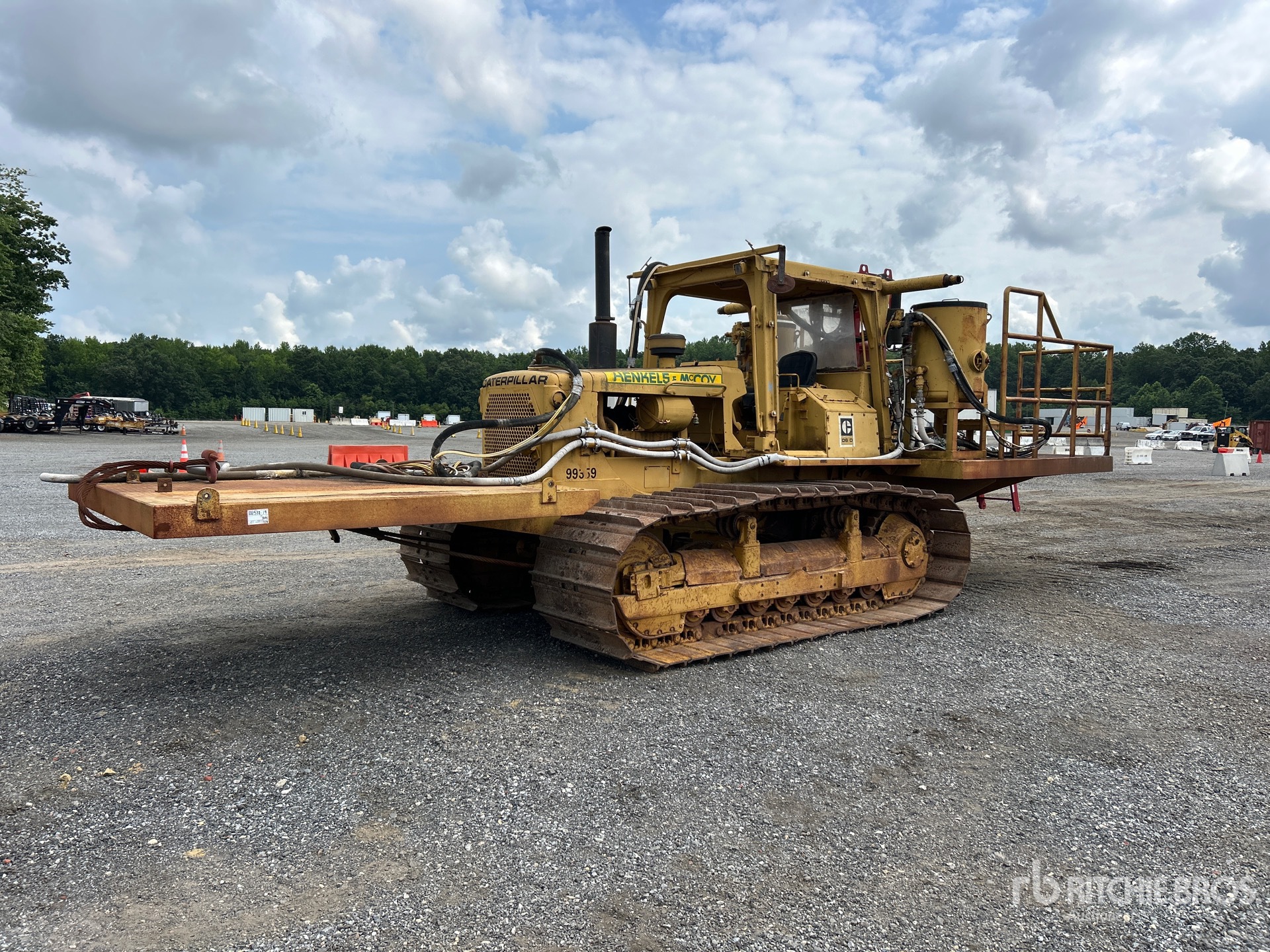TOPADOR FRONTAL 1985 CATERPILLAR D6DLGP