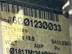 General Appearance with Refrigeration Unit Serial Number