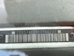General Appearance with Second Serial Number/VIN Photo