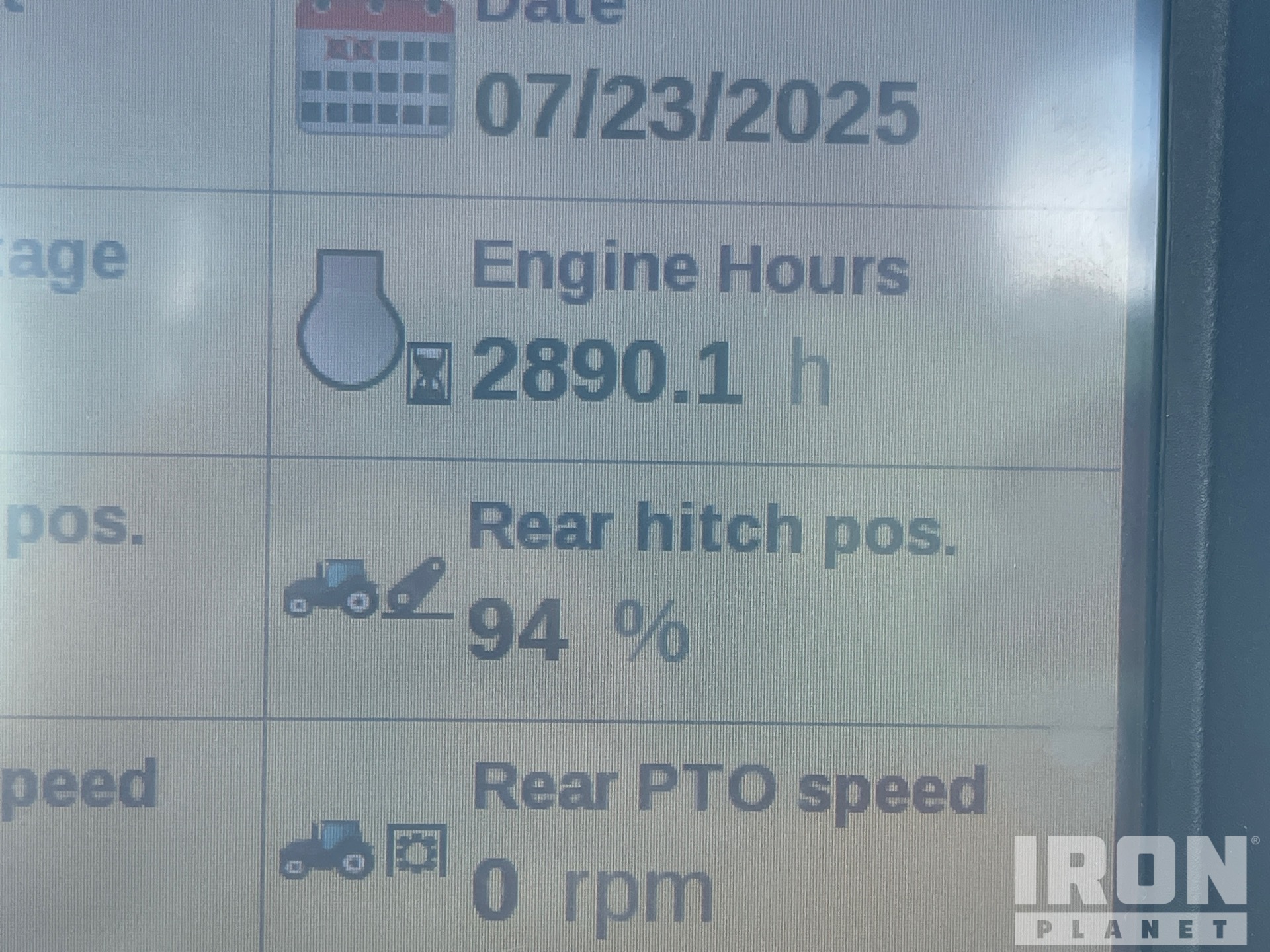 General Appearance with Hour Meter / Odometer