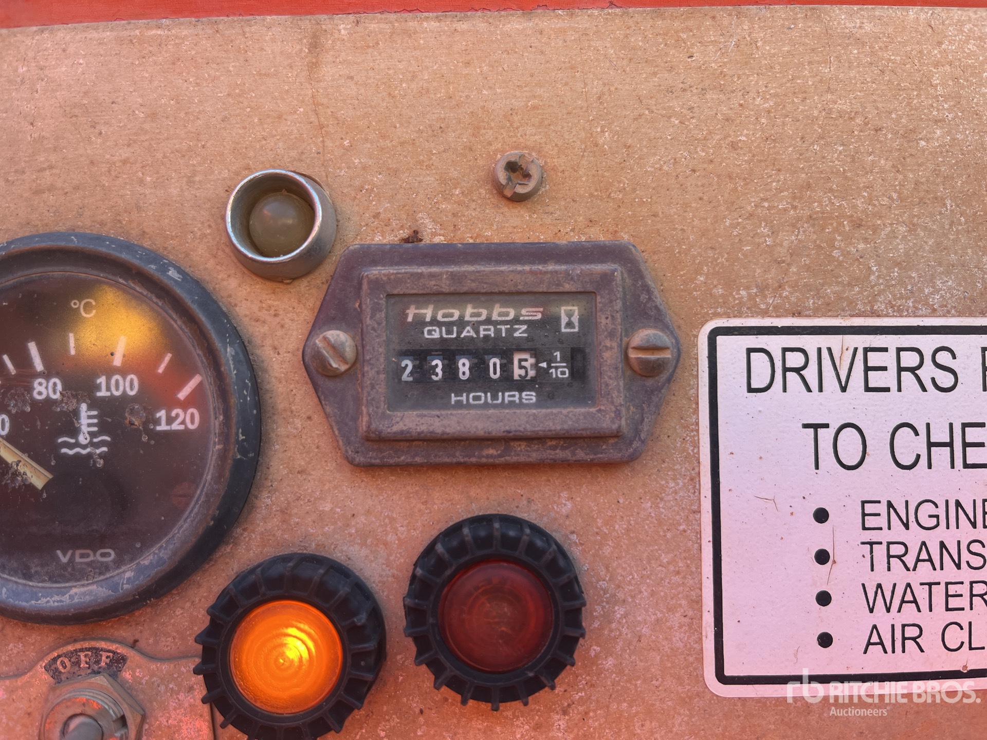 General Appearance with Hour Meter / Odometer