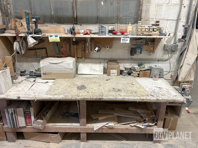 Assorted Shop Equipment w/Workbench