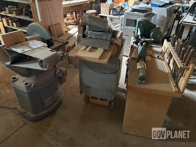 (3) Assorted Woodworking Machines