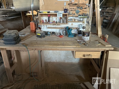 Workbench w/Assorted Tools
