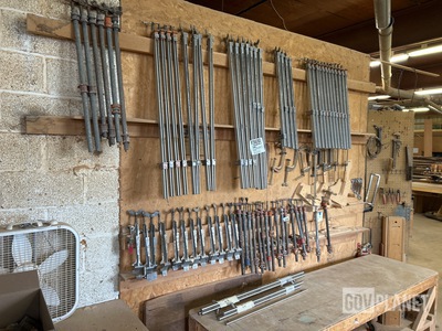Assorted Tools & Work Benches