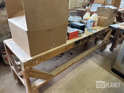 Assorted Supplies w/Workbench