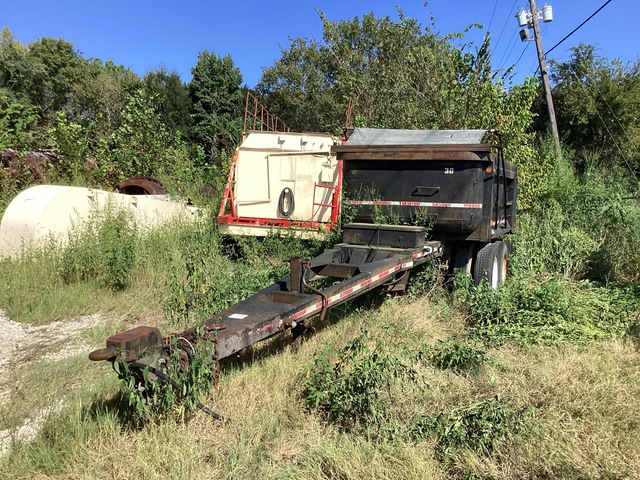1985 PED1213H T/A Pup Dump Trailer