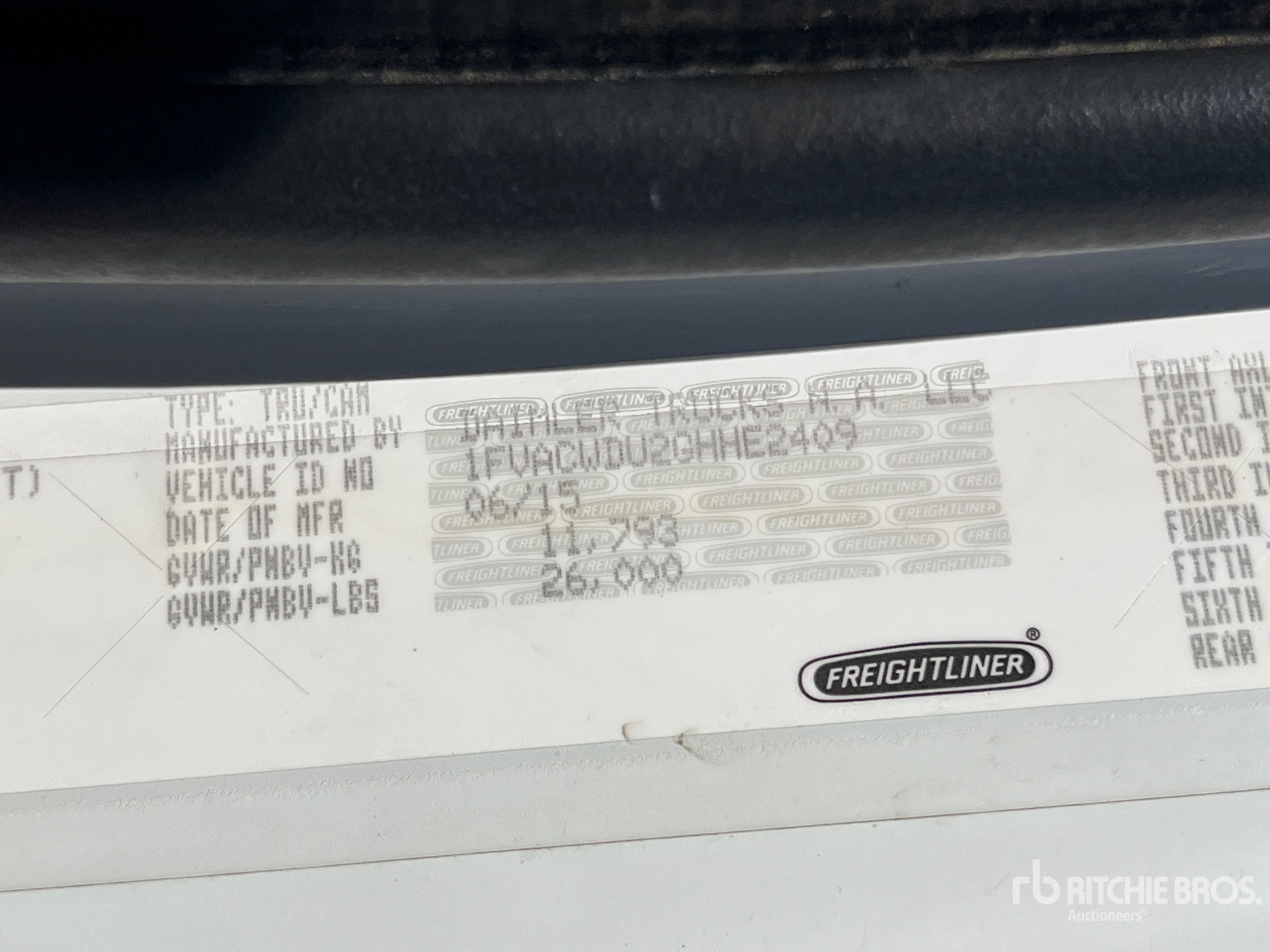General Appearance with Numéro de série/Numéro d'identification du véhicule automobile