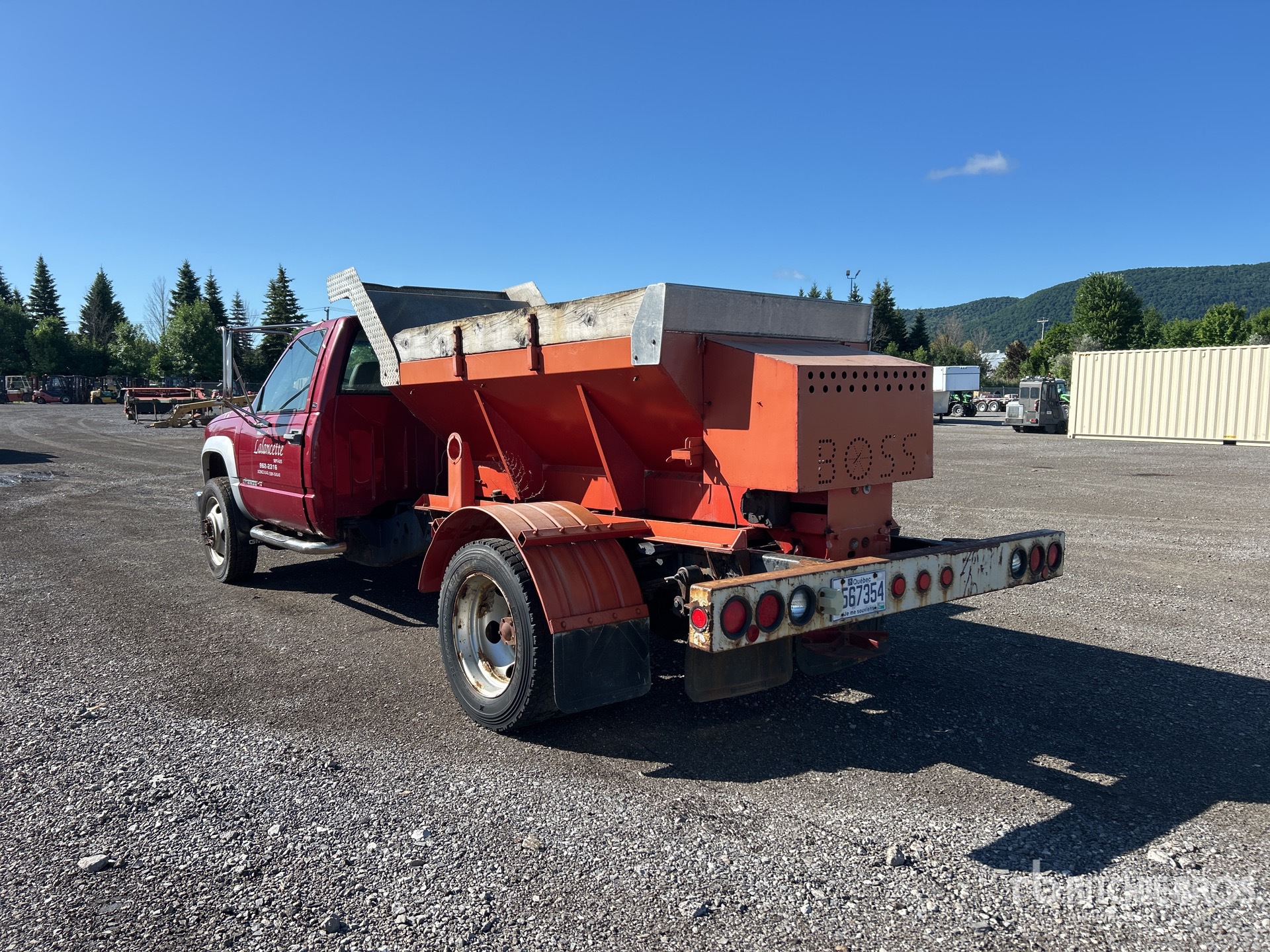 General Appearance with Picture, Left Rear Corner