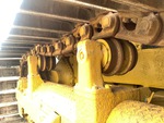 Undercarriage with Right Carrier Rollers