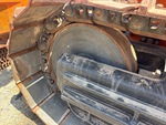 Rubber Track Undercarriage with Front Idler Wear