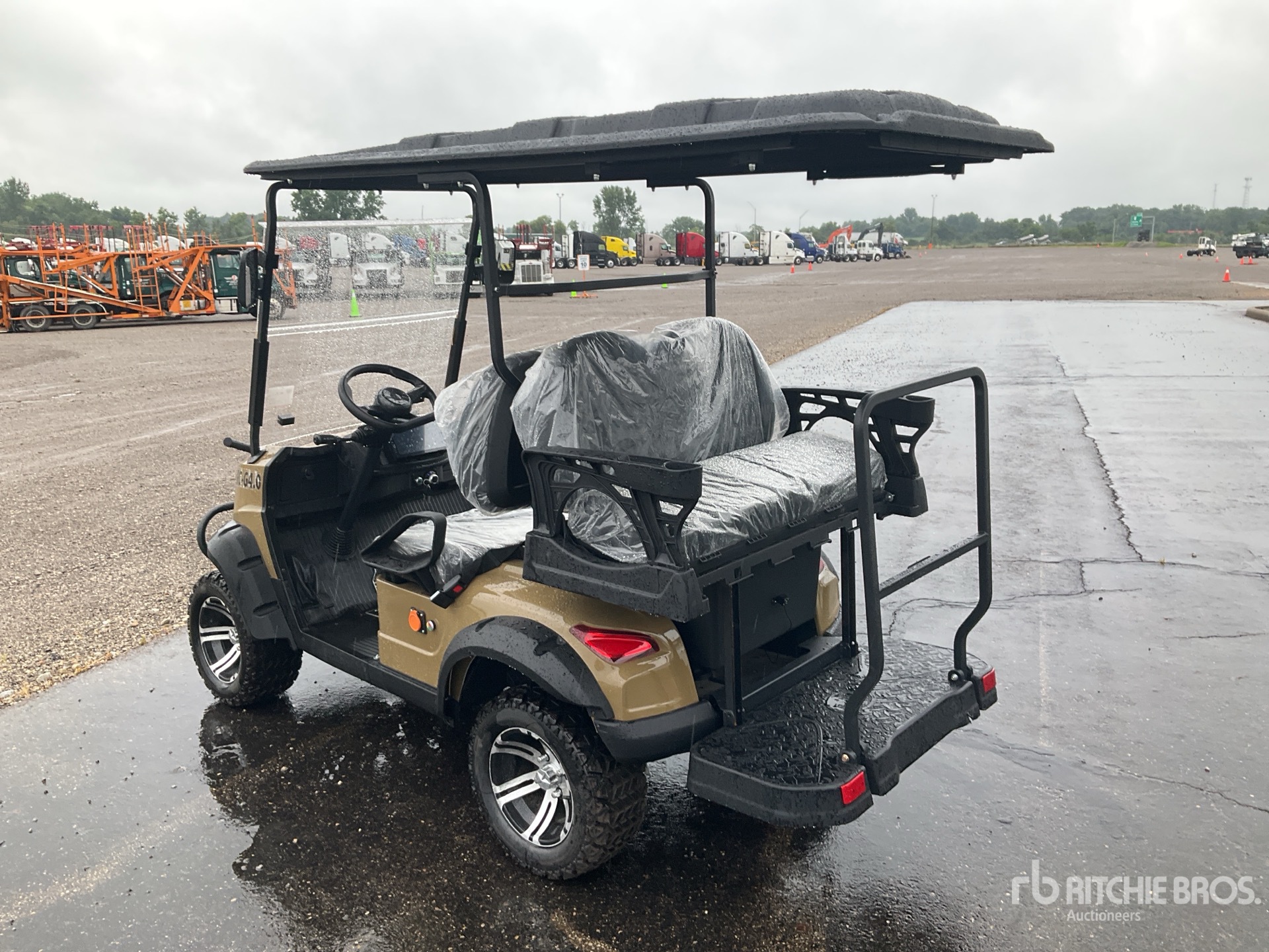General Appearance with Picture, Left Rear Corner