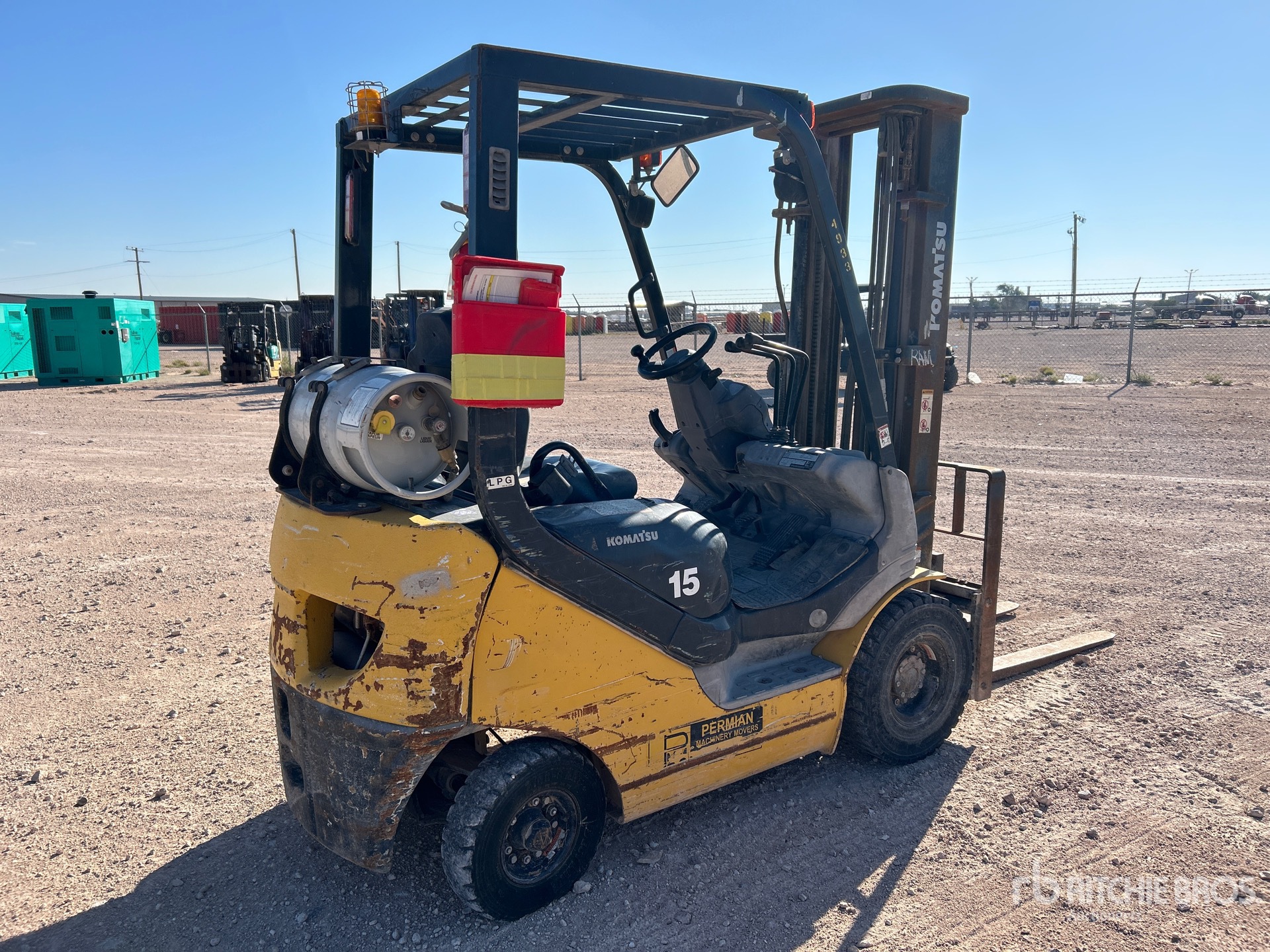MONTACARGAS 2011 KOMATSU FG15HT20