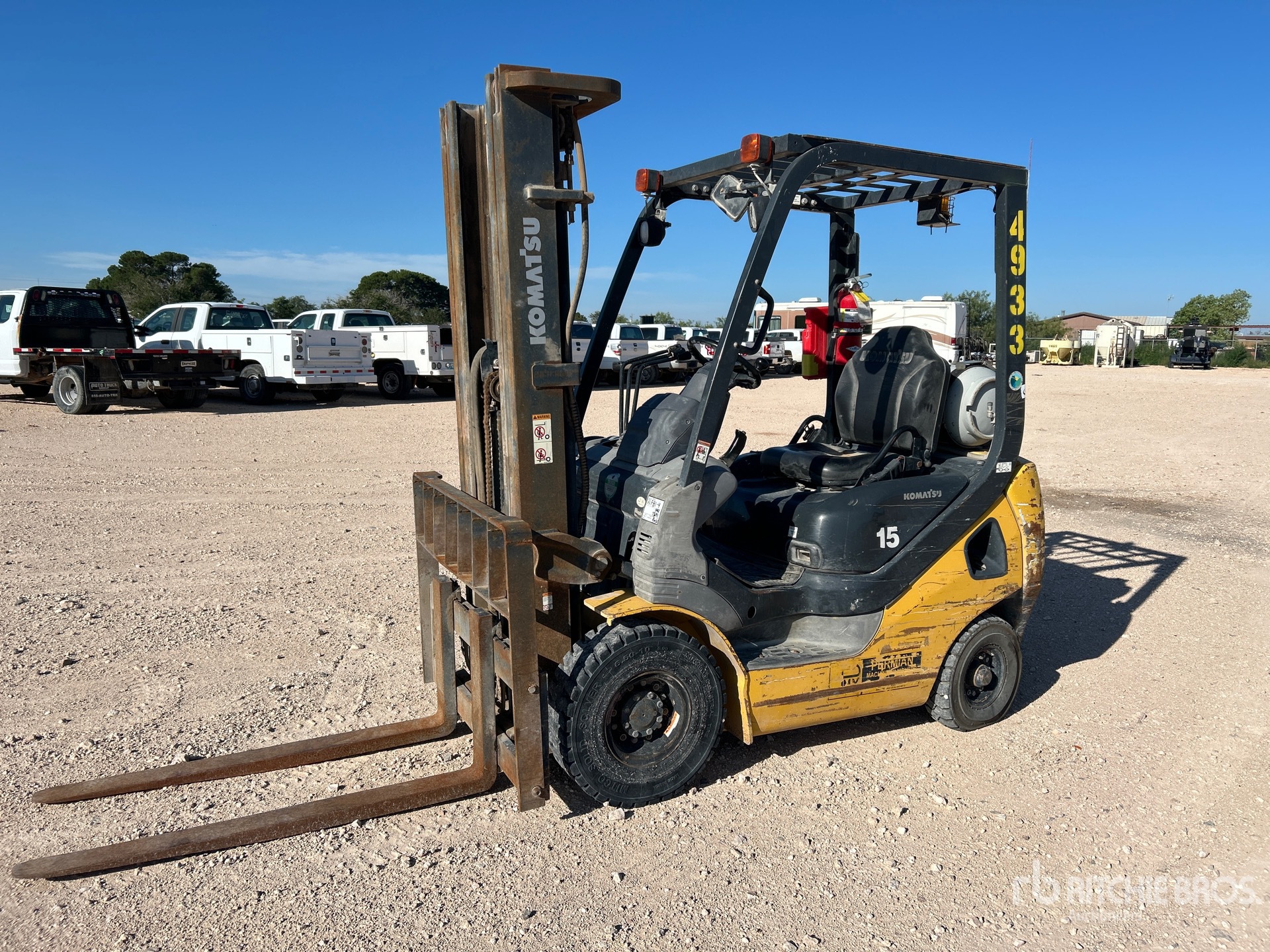 MONTACARGAS 2011 KOMATSU FG15HT20