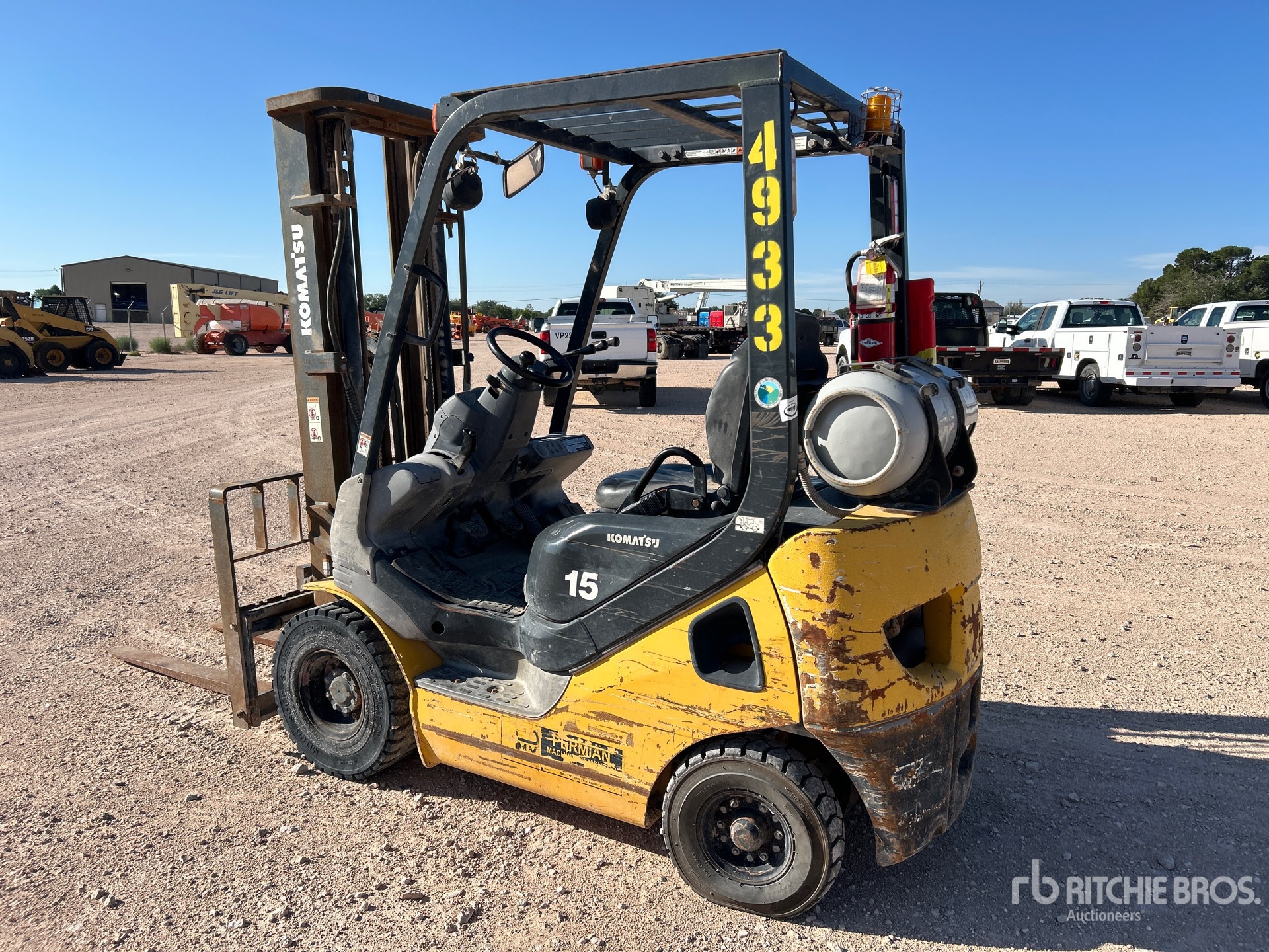 MONTACARGAS 2011 KOMATSU FG15HT20