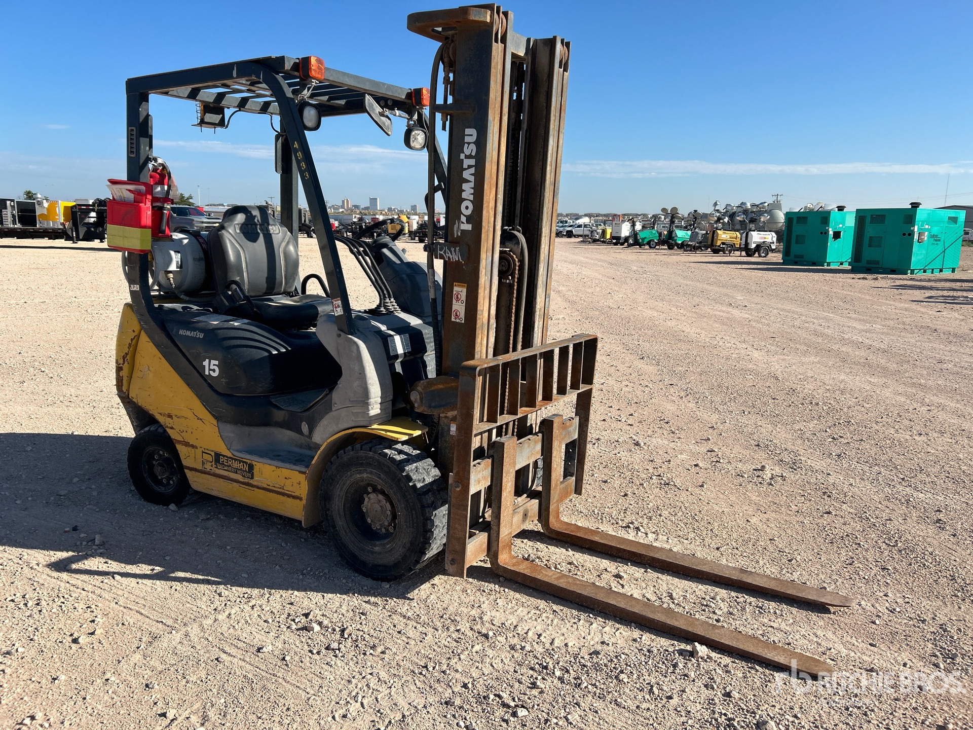 MONTACARGAS 2011 KOMATSU FG15HT20