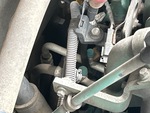 Engine with A/C Compressor