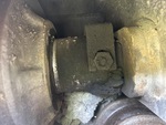 Undercarriage with Left Track Tensioner